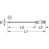 Ks Tools 159.1107 Schroevendraaier