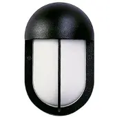 Albert Applique murale Ovalla 28 cm - noir