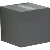 Albert Applique LED carrée Zenn 10,5 cm-anthracite