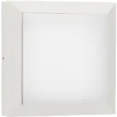 Albert Applique carrée Parel 19cm-blanc