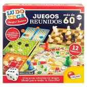 Lisciani Coffret De 60 Jeux De Société