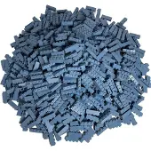 LEGO 100 briques 1x4, bleu sable