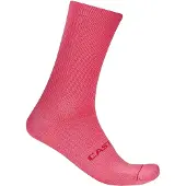 Castelli Chaussettes Espresso 18 Rose, Taille XXL
