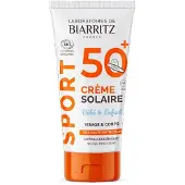 Biarritz Crème Solaire Bio Spf +50 Enfants Sport 50ml