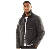 Jack & Jones Veste teddy Vesterbro hommes - Grey Marl