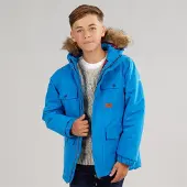 Trespass Parka isolée imperméable garçons - Bleu
