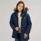 Trespass Parka isolée et imperméable filles - Marine