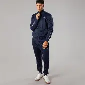 Ellesse Survêtement en poly Barelo avec bandes hommes - Marine
