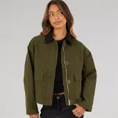 Bench Manteau utilitaire court tayah femmes - Dark Olive