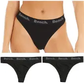Bench Lot de trois strings Dan femmes - Noir