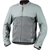 IXS Veste textile Rapid-BigAir 1.0 pour moto, bleu/gris, taille 3XL