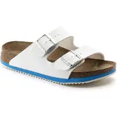 Birkenstock Unisexe, Sandales, Arizona SL, Blanc, (38)