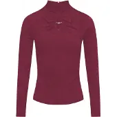 Salsa Jeans 21011733 High Neck Sweater Rouge XS Femme