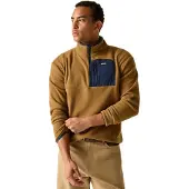 Regatta Frankie Half Zip Fleece Marron S Homme