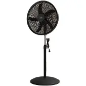 OEM Ventilateur, polyvalent (3-en-1), réglable en hauteur, couleur noire