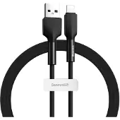 Baseus Câble Usb vers Lightning Jelly, 2.4A 1.2M (Noir)