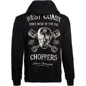 West Coast Choppers High Speed Veste À Capuche Noir XL hommes