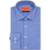Suitable Chemise Twill Royal Bleu