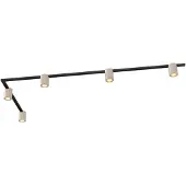 LEDVION spot rail LED 3m monophase Beige 5 spots sans ampoule GU10