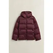 Gant Veste d’hiver rouge foncé