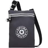 Kipling Sac à bandoulière 'Afia Lite' gris foncé / blanc