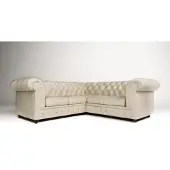 AEA Chesterfield Ecksofa L-Form Design Couch Polster Sitz Sofa Eck