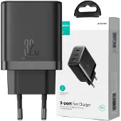 JOYROOM Chargeur Jr-Tcf10 (Eu), 32W 2C1A (Noir)