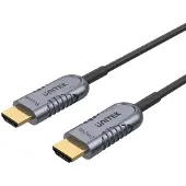 UNITEK C11028DGY Câble optique HDMI 70m (70 m), Câble vidéo, Gris