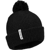 Salomon Pompom Beanie Noir