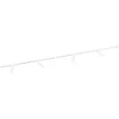 LEDVION systeme rail LED 2m monophase Blanc 4 spots sans ampoule GU10