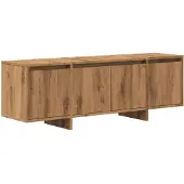 vidaXL Armoire TV Artisan-Chêne 120x30x40,5 cm Bois composite