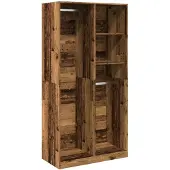 vidaXL Armoire aspect bois ancien 100x50x200 cm Bois composite