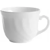 Arcoroc Tasse Trianon Uni cl - ( pièce), Tasse, Blanc