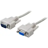 Deltaco DEL-38 - 3 m - Blanc - Câble - 3 m (3 m)