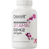 OstroVit Vitamine D3 + K2 (90 gélules) 5903246221688XXA