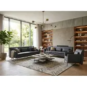 AEA Sofa 3-Sitzer Sessel grau modern elegant funktional ergonomisch