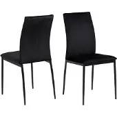 Giga Chaise de salle à manger Demina - noir