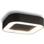 Licht-Erlebnisse Plafonnier LED Nowodvorski PUEBLA, graphite et aluminium 9513