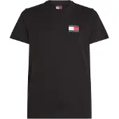 Tommy Hilfiger T-Shirt 'ESSENTIAL' bleu marine / rouge feu / noir / blanc