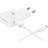 Samsung Chargeur de voyage USB EP-TA20EWEUGWW EU 2 A pour Galaxy S6 et Note 4, blanc, en vrac