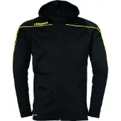 Uhlsport Stream 22 Track Hood blouson noir/jaune citron 152