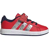 Adidas Chaussure de sport 'Marvel Spider-Man' gris argenté / rouge