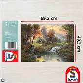 Schmidt Spiele Puzzle Chalet sur le Ruisseau - 1000 pièces