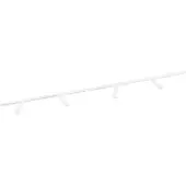 LEDVION systeme rail LED 2m monophase Blanc 4 spots RGB