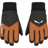 Salewa Powertex Tirolwool Responsive Gloves Orange,Noir S Enfants