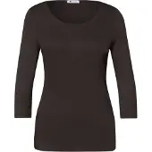 Street One T-shirt brun foncé