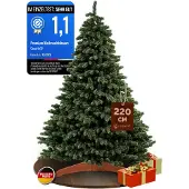 Casaria Arbre de Noël artificiel Premium 220cm