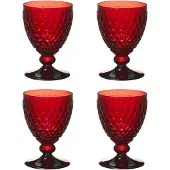 Villeroy & Boch Vorteilset 4 Stück Boston coloured Verre à vin rouge cristal rouge 1173090020