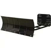 vidaXL chasse-neige pour ATV 115x38 cm noir