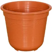 Geli 20x , Pot de fleurs, Pflanztopf Standard 14cm terracotta (14 x 12.50 cm)